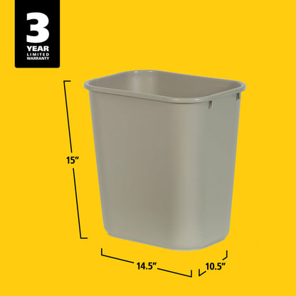Rubbermaid Commercial Products Trash Can RCP295600BG, 7 gal – view 5