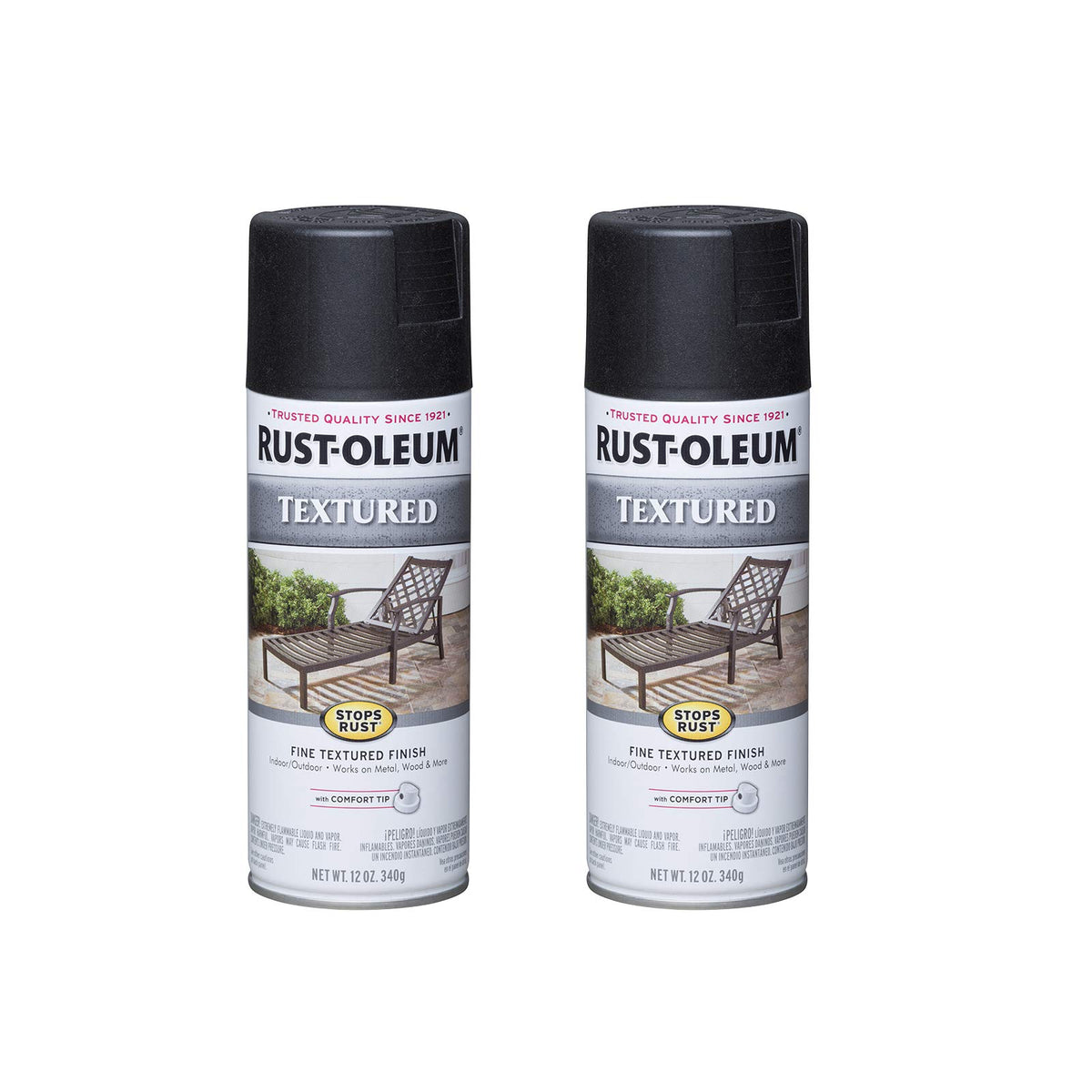 Rust-Oleum Paint 7220830A2, 12 Ounce (Pack of 2)
