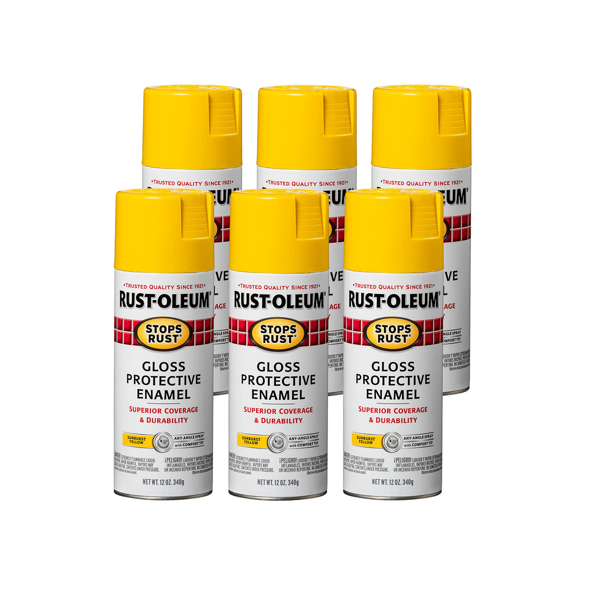 Rust-Oleum Paint 7747830, 12 Ounce (Pack of 6)