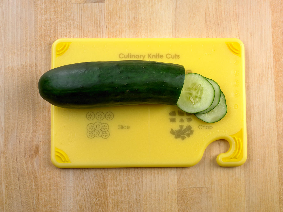 San Jamar Cutting Board CBG6938YL, 9" x 6" – view 3