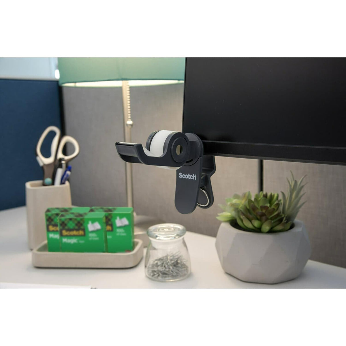 Scotch Tape Label Dispenser C40BK, 1 In – view 6