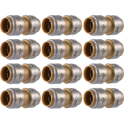 SharkBite Hose Pipe Fitting UR016, 3/4 in., 12 Pack