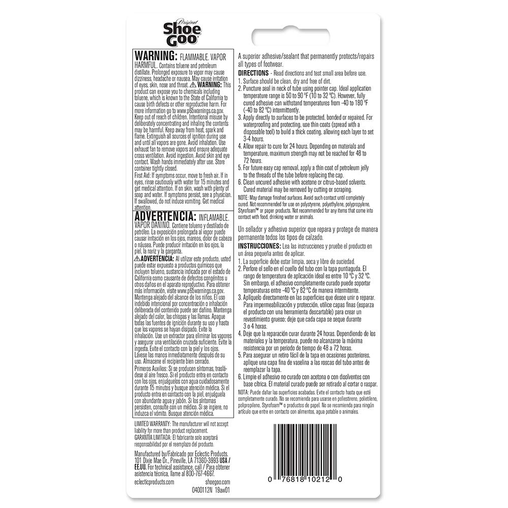 Shoe Goo Bonding Adhesives 110212, 3.7-Ounce – view 2