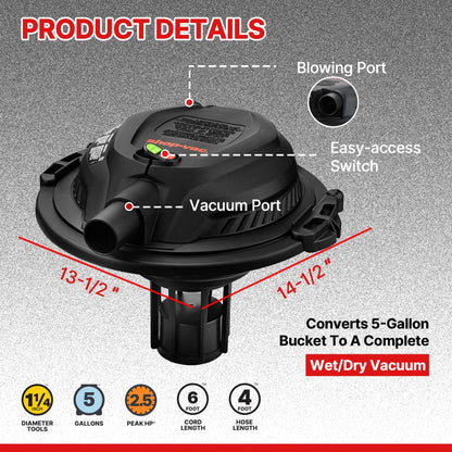 Shop-Vac Vacuum Cleaner 5430093 – view 3