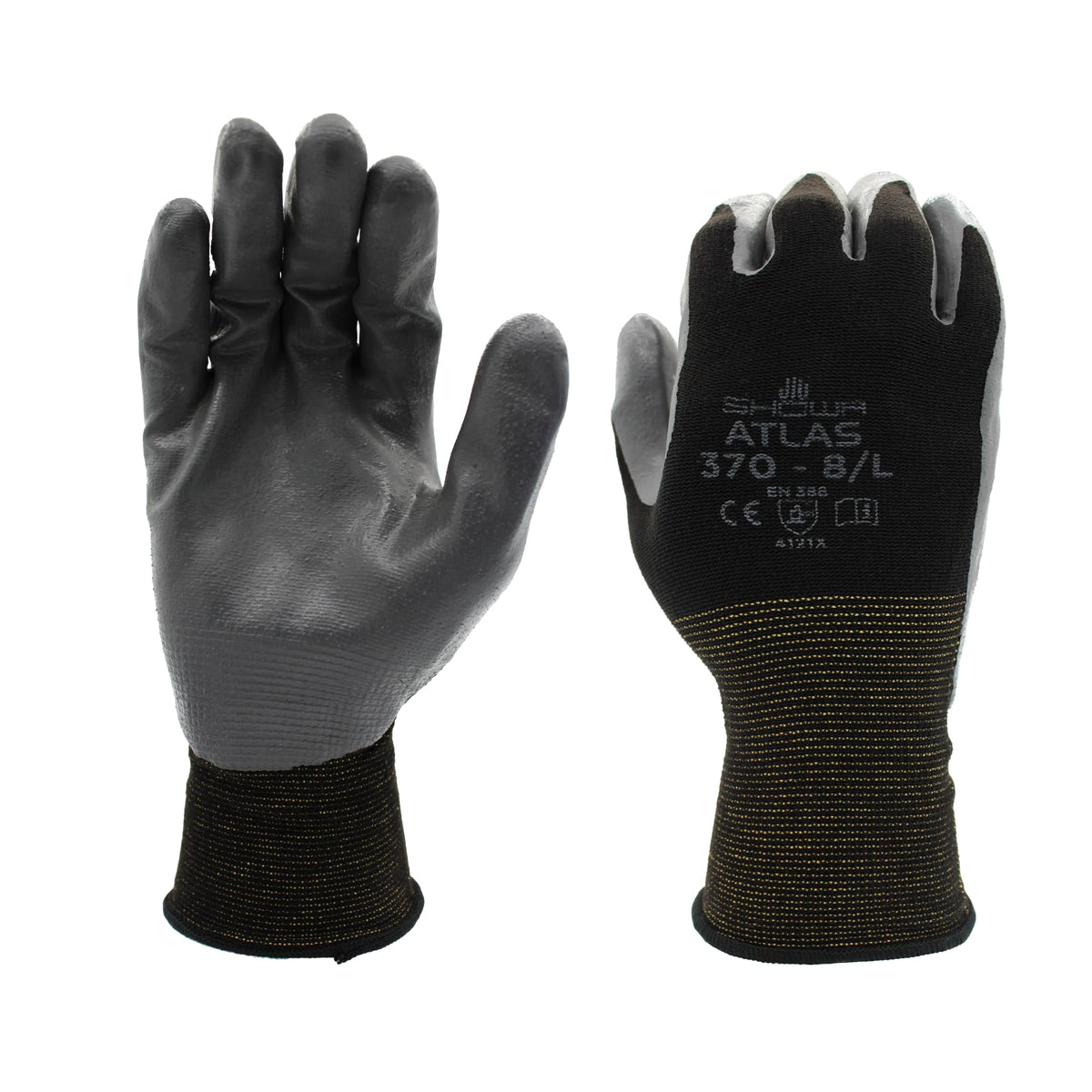 SHOWA Protective Glove 370BM-07-V, Medium, 12 Count