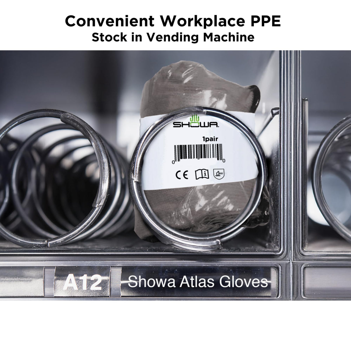 SHOWA Protective Glove 620M-08-V, Medium, 12 Count – view 4