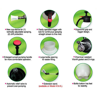 SOLO Pump Sprayer 418-2L – view 3