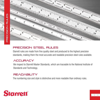 Starrett Ruler CH604R-6 – view 3
