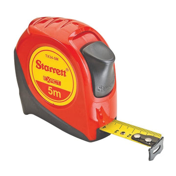 Starrett Tape Measure KTX34-5M-N, 3/4" Width x 5m Length