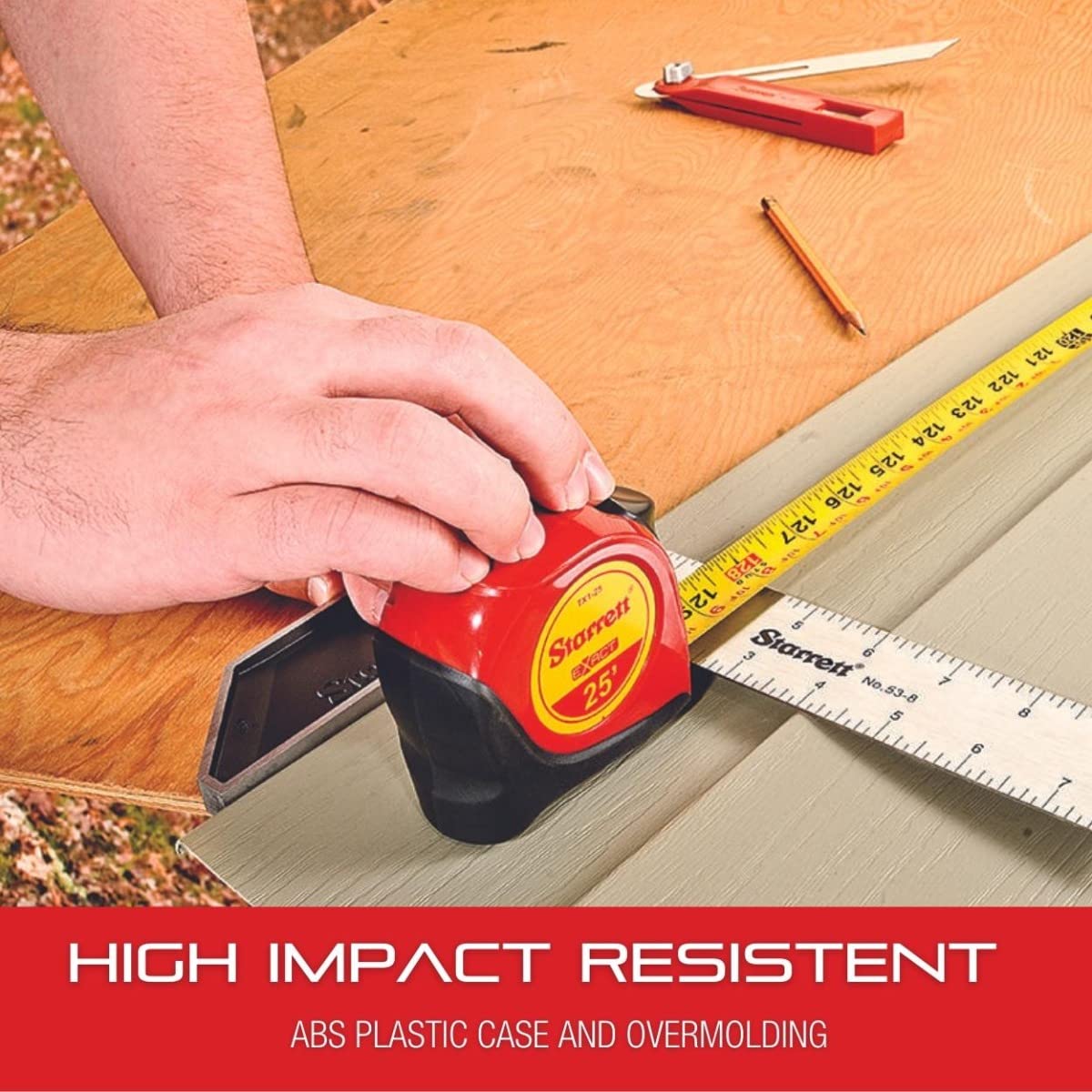 Starrett Tape Measure KTX34-5M-N, 3/4" Width x 5m Length – view 3