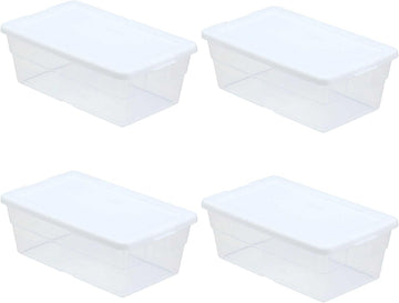 Sterilite Storage Box 16428036, 13.5" x 8.3" x 4.8"