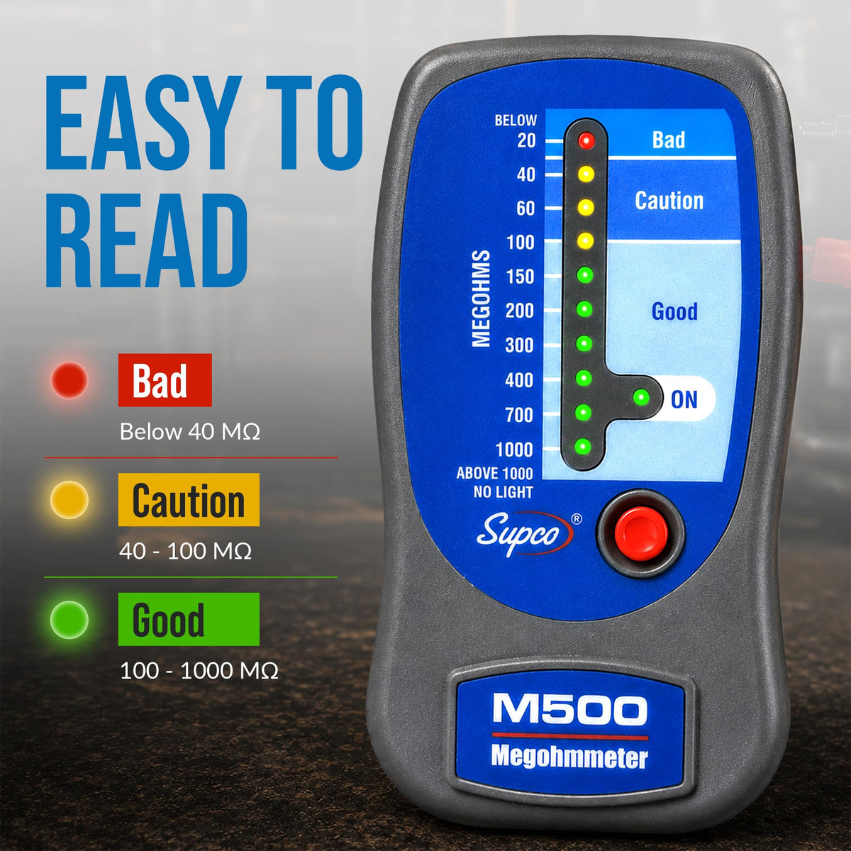 Supco Electric Circuit Testing Device M500, 9.3 x 6 x 1.8 in – view 3