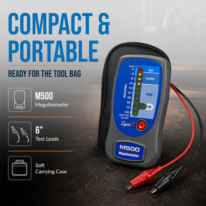 Supco Electric Circuit Testing Device M500, 9.3 x 6 x 1.8 in – view 6