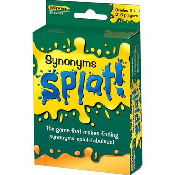 Teacher Created Resources Tabletop Game EP62062, Synonyms Splat Game