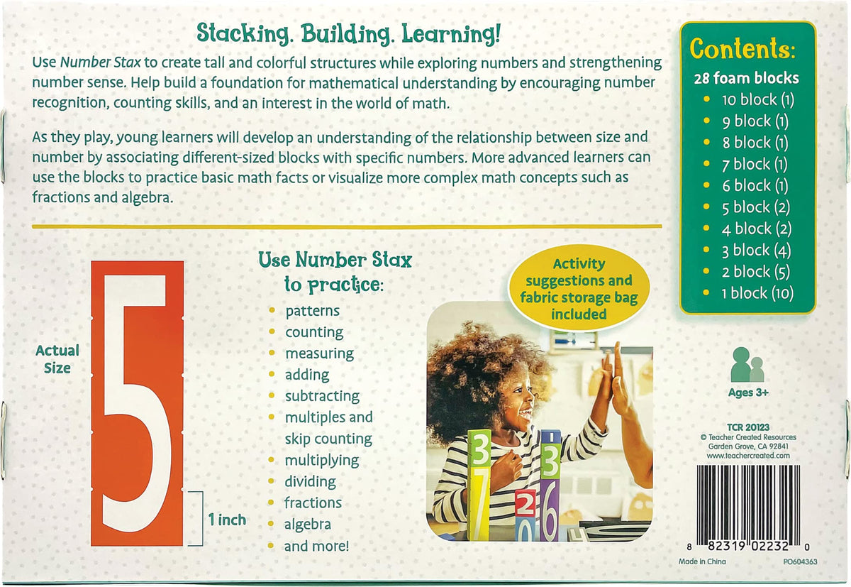 Teacher Created Resources Toy Building Block TCR20123, Variety – view 5