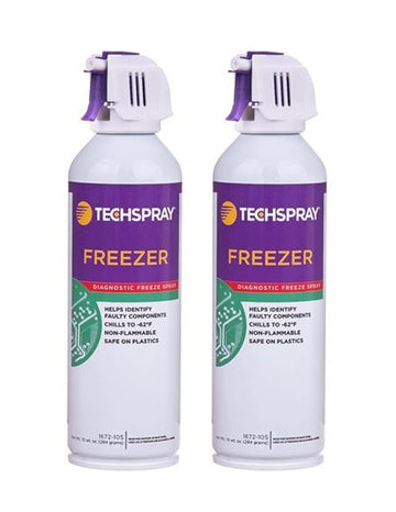 Techspray Canned Air 1672-10S, (2) 10oz Cans