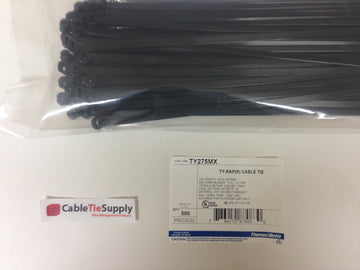 Thomas & Betts Cable Tie TY5275MX, 18 in, 50 Count