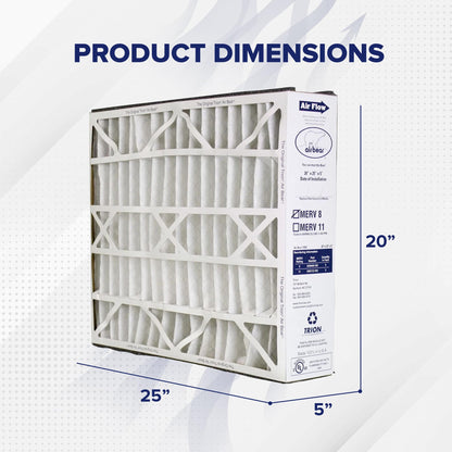 Trion Hvac Air Filter 255649-102, 20" x 25" x 5", 3 Count – view 3