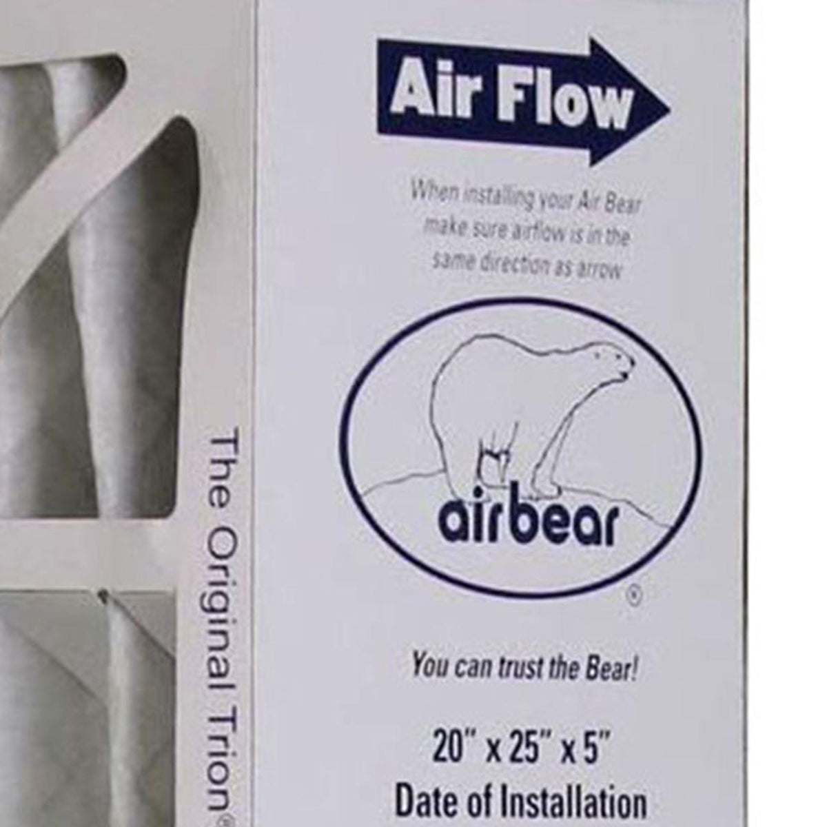 Trion Hvac Air Filter 255649-102, 20" x 25" x 5", 3 Count – view 6