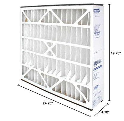 Trion Hvac Air Filter, 4.8" x 24.3" x 19.8" – view 5