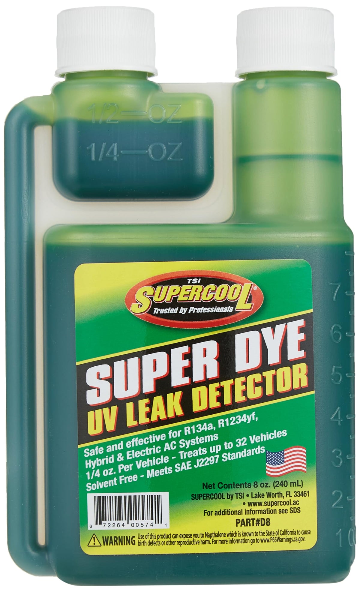 TSI Supercool Auto Accessory D8, 8oz