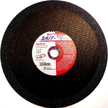 United Abrasives Abrasive Wheels 24150, 14 X 1/8 X 1 - in, 10 Count