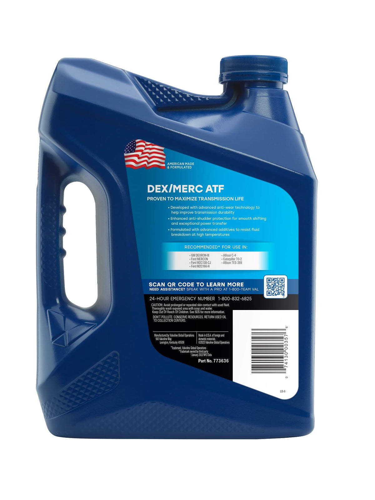 Valvoline Machine Lubricant 773636-3PK, 1 GA, Case of 3 – view 3