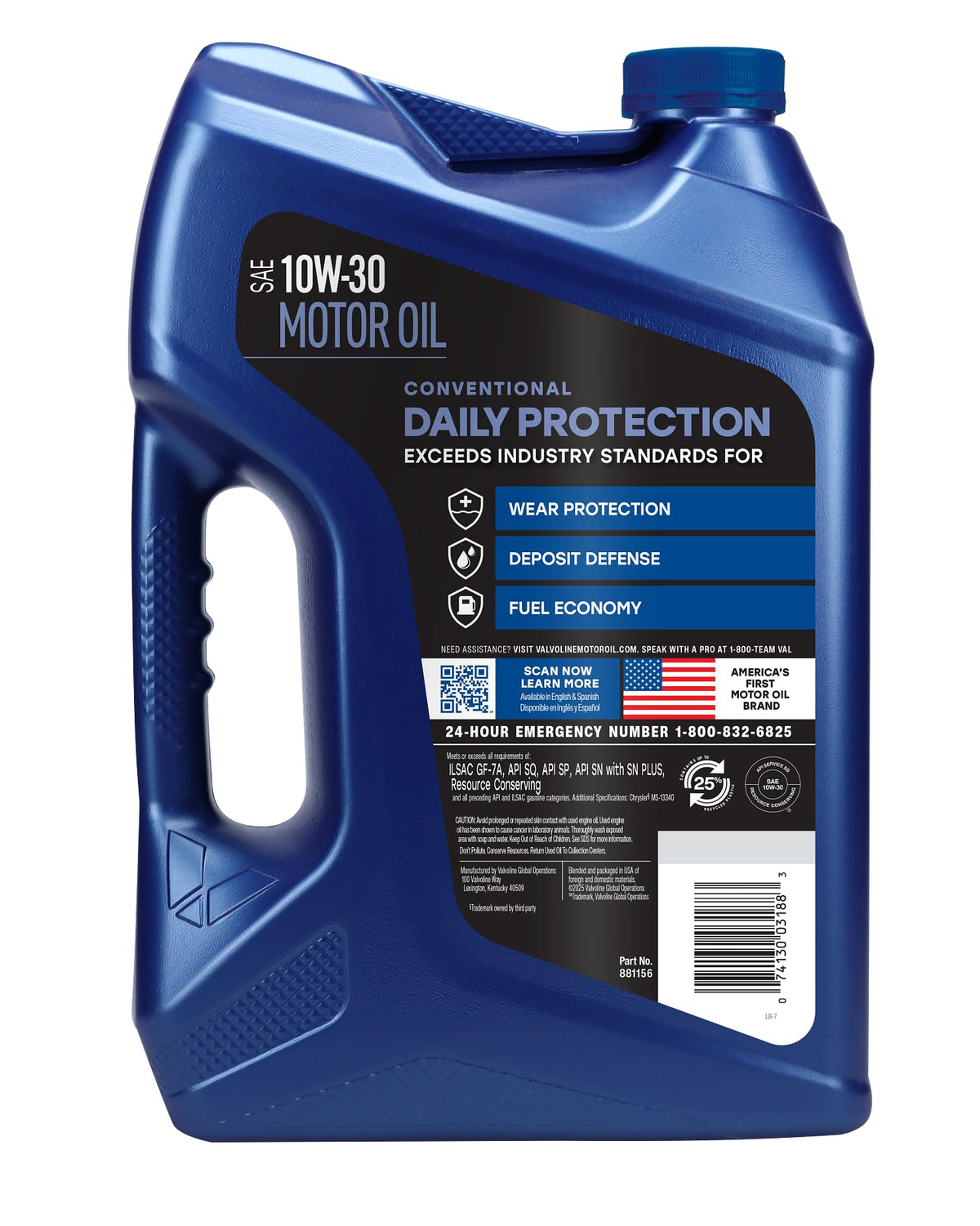 Valvoline Auto Oil 779307, 5 quarts – view 2