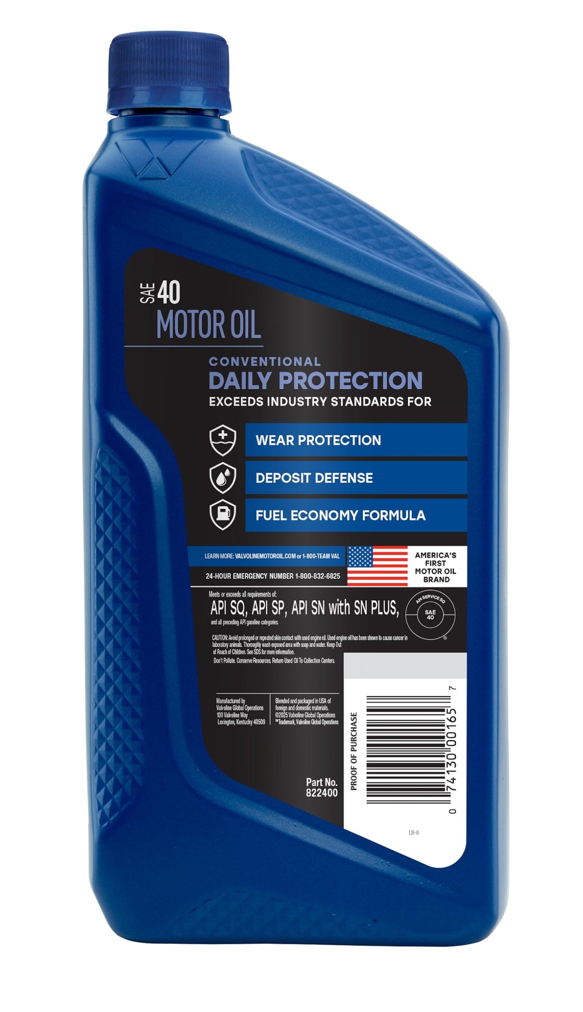 Valvoline Auto Oil 822400, 1 quart – view 2