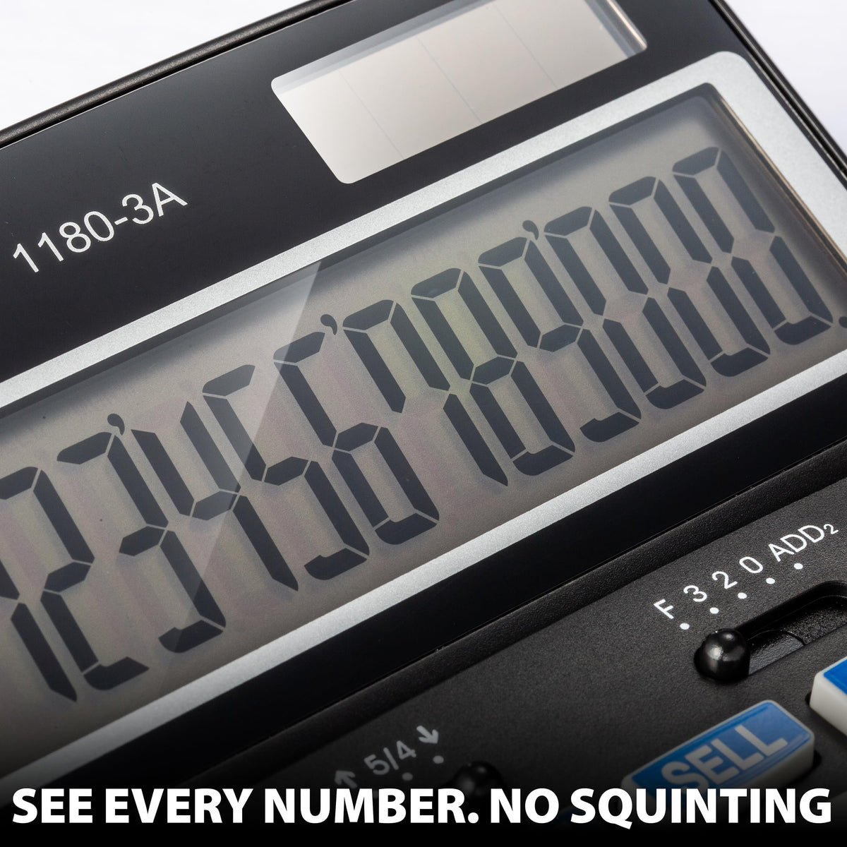 Victor Calculator 1180-3A, 1.1" x 4" x 6.5" – view 2