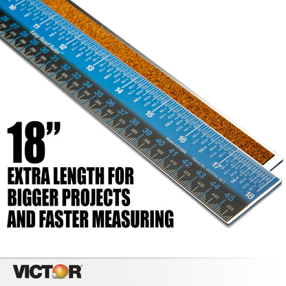 Victor Ruler EZ18SBL, 18 in – view 7