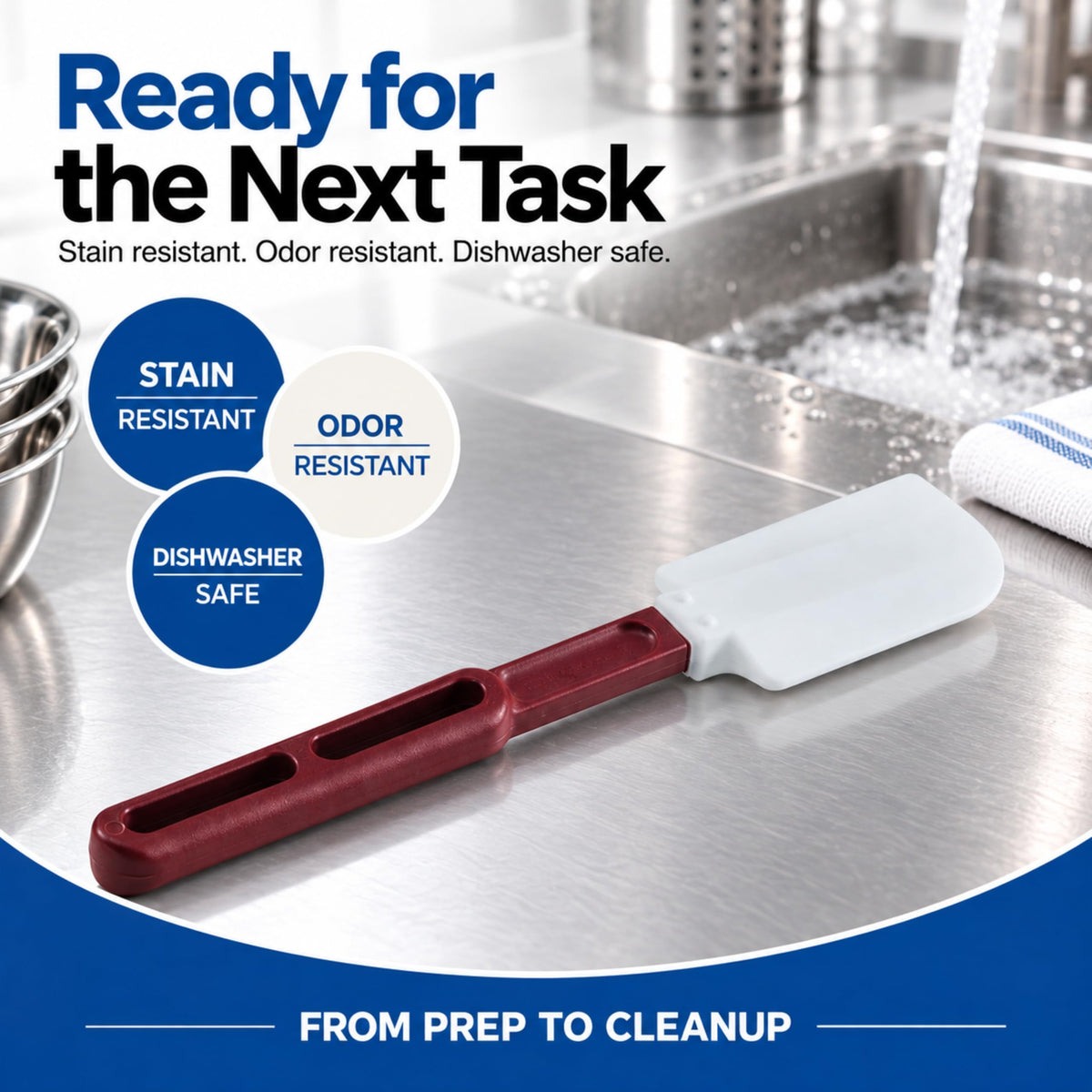 Vollrath Food Spatula 52010, 10-Inch – view 5