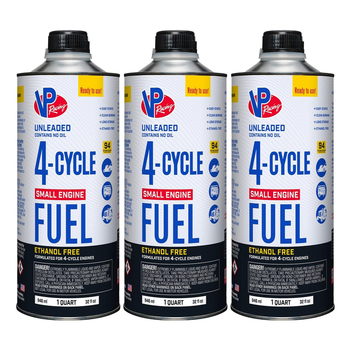 VP Racing Auto Oil 6205, Quart (3 Pack)