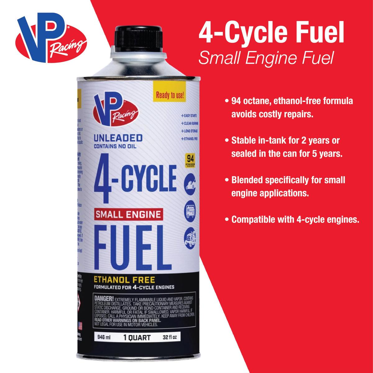 VP Racing Auto Oil 6205, Quart (3 Pack) – view 3