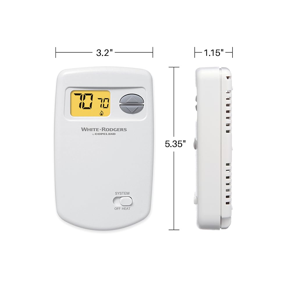 White-Rodgers Hvac Control Thermostat 1E78-140, Small – view 4