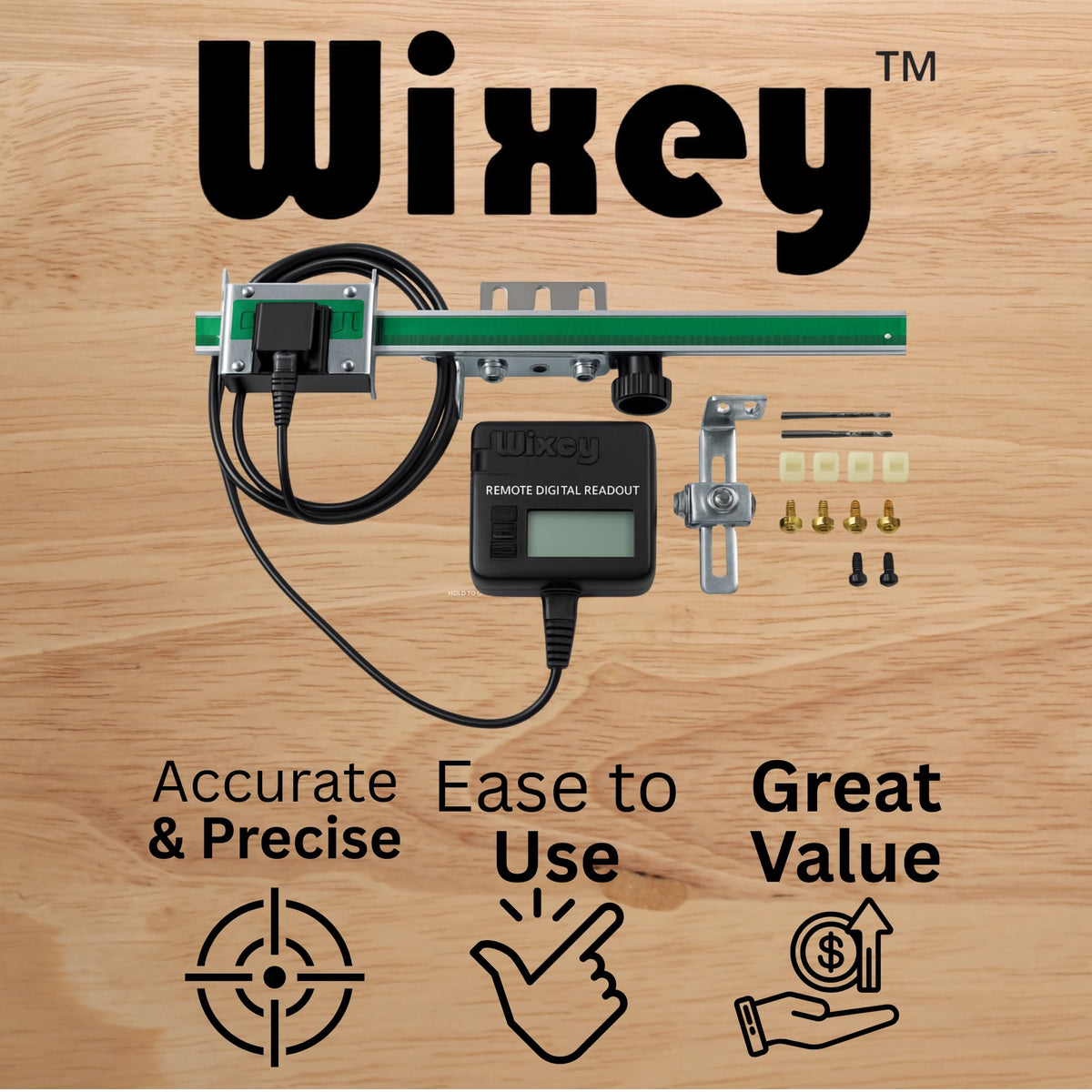 Wixey Dimensional Measurement Caliper WR550 – view 2