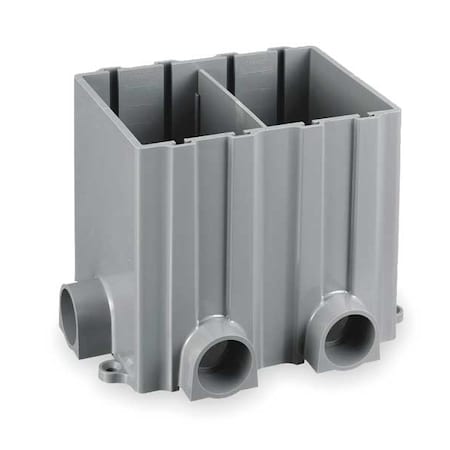 Hubbell Wiring Device-Kellems Electrical Box PFBRG2 - product photo 1