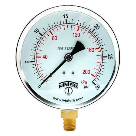 Winters Pressure Gauge PEM221LF - product photo 1