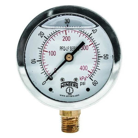 Winters Pressure Gauge PFQ803LF - product photo 1