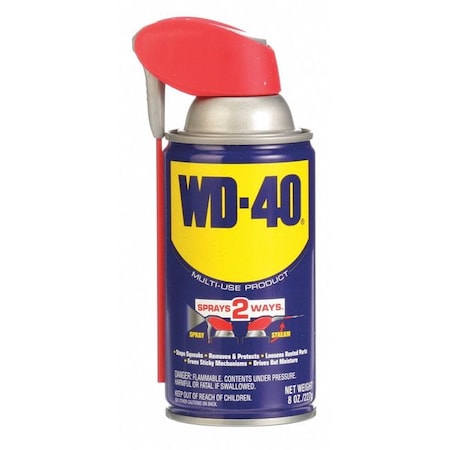 WD-40 490026 General Purpose Lubricant, 8 oz, Aerosol Spray Can