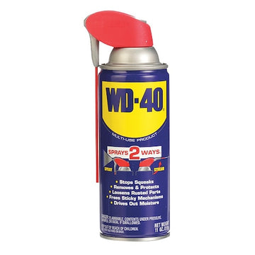 WD-40 490040 General Purpose Lubricant, 11 oz, Aerosol Spray Can