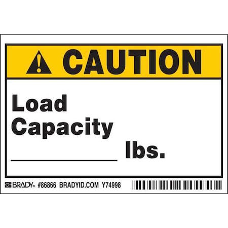 Brady Safety Sign 86866 - product photo 1