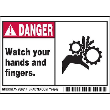 Brady Safety Sign 86817 - product photo 1