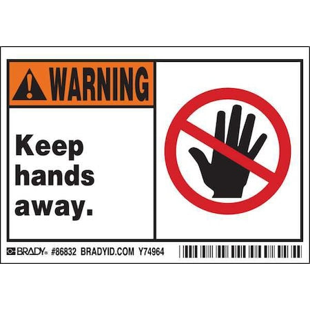 Brady Safety Sign 86832 - product photo 1
