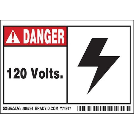 Brady Safety Sign 86784 - product photo 1