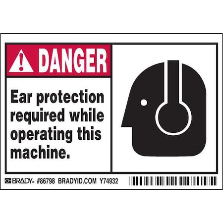 Brady Safety Sign 86798 - product photo 1