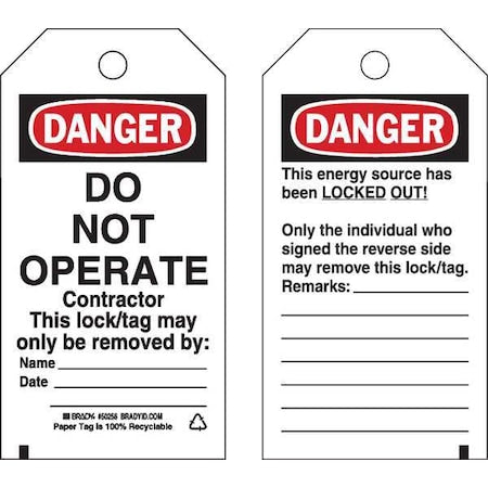 Brady Safety Sign 50256 - product photo 1