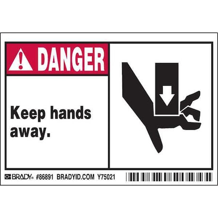 Brady Safety Sign 86891 - product photo 1
