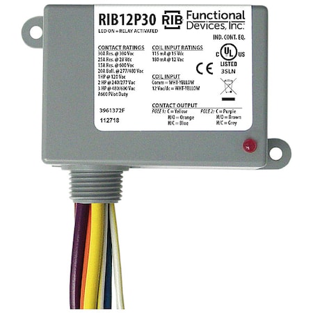 Functional Devices-Rib Control Component RIB12P30 - product photo 1