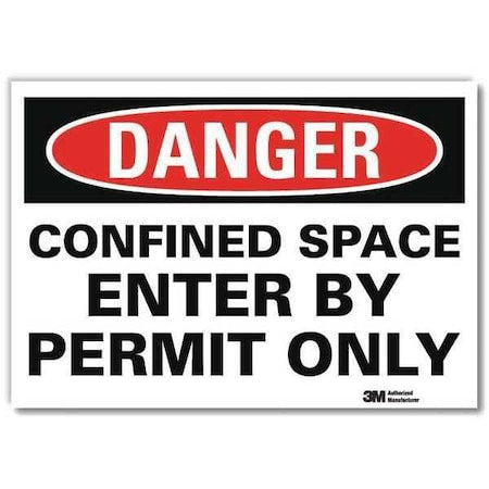 Lyle Safety Sign U1-1004-RD_14X10 - product photo 1